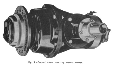 aero engines electrical starters