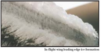 icing in flight