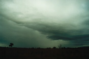 How do you identify rainy clouds?