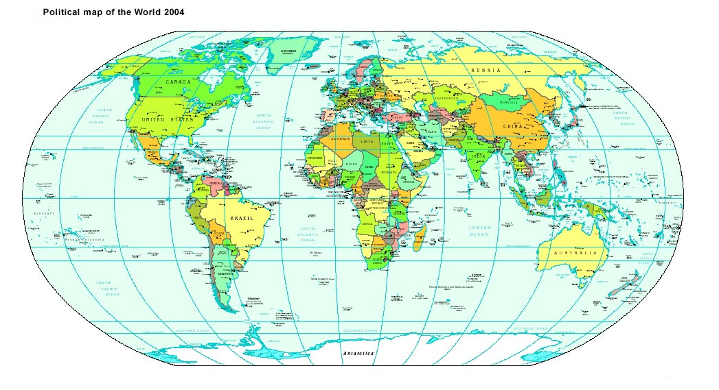 political map