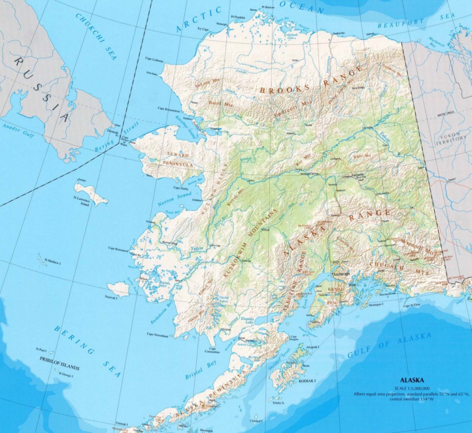 Alaska map